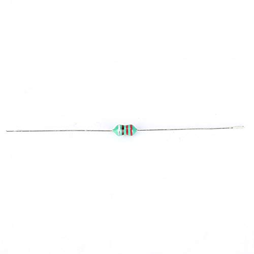 Indutor de 12 Valores, Anel Colorido DIP 1/4W Choke Indu Tes Valor de Indutância, Muito Leve e Portá