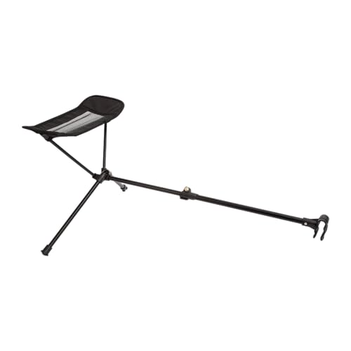 Harilla Taburete de Soporte para El Pie para Acampar, Marco de Aleación de Aluminio Robusto, Accesorio de Reposapiés Compacto para Viajes de Mochila, Senderis