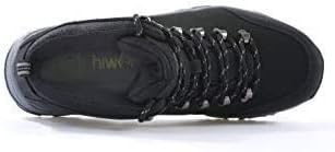 Vista 4 de hiwalk men's waterproof hiking boots mid ankle leather outdoor trekking mountain boots