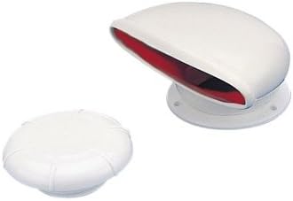 Sea Dog 727300-3 Low Profile Cowl Vent with Snap-on Deck Plate