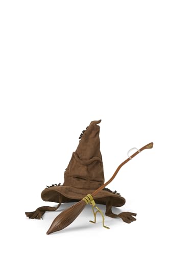 Image of American Girl Harry Potter 18-inch Doll Accessories Hogwarts Sorting Hat plus Nimbus 2000 Broomstick, For Ages 6+