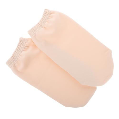Uonlytech Calcetines Térmicos Unisex para Dormir Suaves y Holgados de Poliéster Afelpado Color Piel Cálidos y Cómodos para Invierno y Uso Casa