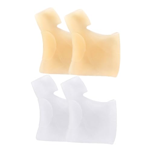 VICASKY 2 Pairs Split Toe Orthosis Toe Separator Toe Spacers Big Toe Separator Dividers Big Toe Spacer Toe Splitter Toe Spreaders Toe Corrector Toe