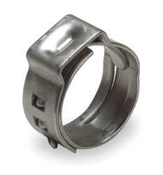 Hose Clamp, SS, Nom.Size. 23/32 In., PK100