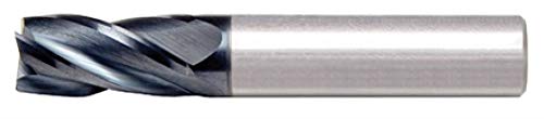 Image of Alfa Tools SC60626AL 29 /64X1 /2 4 Flute Single End Center Cutting AlTiN Carbide End Mill Made In USA,