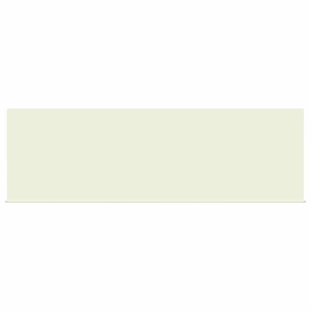 Auvent Rétractable Crème en Polyester et Aluminium 400 x 300 cm Store Banne Motorisé avec Télécommande pour Terrasse Jardin Pergola Protection Ombre et Intimité