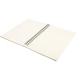 DIYEAH Notizbuch Spiralbindung A5 mit Linierten Seiten Dickes Papier Minimalistisches Design Braunes Ledercover für Schüler Büro und Reisen