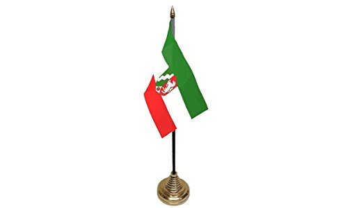 Confezione di 3 basi Nordrhein-Westfalen bandiera