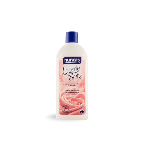Nuncas Italia S.p.A. Vloeibaar wasmiddel voor zijden kleding en delicate stoffen, 500 ml fles