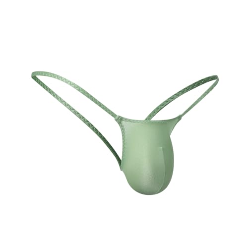 Men's Backless Thong V Back Sissies Tiny Thong Low Rise Sexy Underwear3