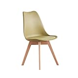 🏡CONFORT: On ne laisse pas le confort à désirer avec la chaise Lorenzo. Son assise rembourrée en simili cuir et son dossier légèrement galbe vous apporteront tout le confort dont vous avez besoin au cours de vos repas en famille ou entre amis.