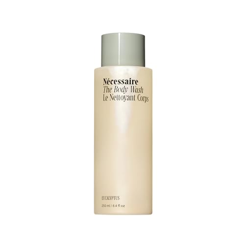 Nécessaire The Body Wash Eucalyptus - Natural Body Wash for Women & Men, Replenishing Shower Gel with Niacinamide, Vitamin C/E + Omega 6/9. Oil-In-Gel Cleanse, 8.4 fl oz.