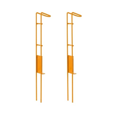 SQBJIJ Heavy Duty Dual-Spike Rod Holders