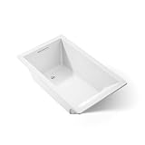 Kohler 1848-0 Underscore® 60' x 36' drop-in bath, White