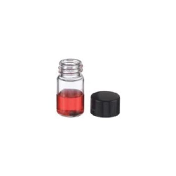 Wheaton Borosilikatglas Shorty Vials ohne Verschluß, Klar, 4mL Kapazität, 38mm Höhe, 200 Stück