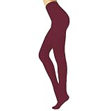  CHERIE 1150-5486-GRANATE-EG - Media Piel Melocoton 40D Mujer Color: Granate Talla: EG