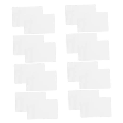 HOMSFOU 20個 アルミニウム ビジネス カード ブランク 昇華 印刷可能 ビジネ