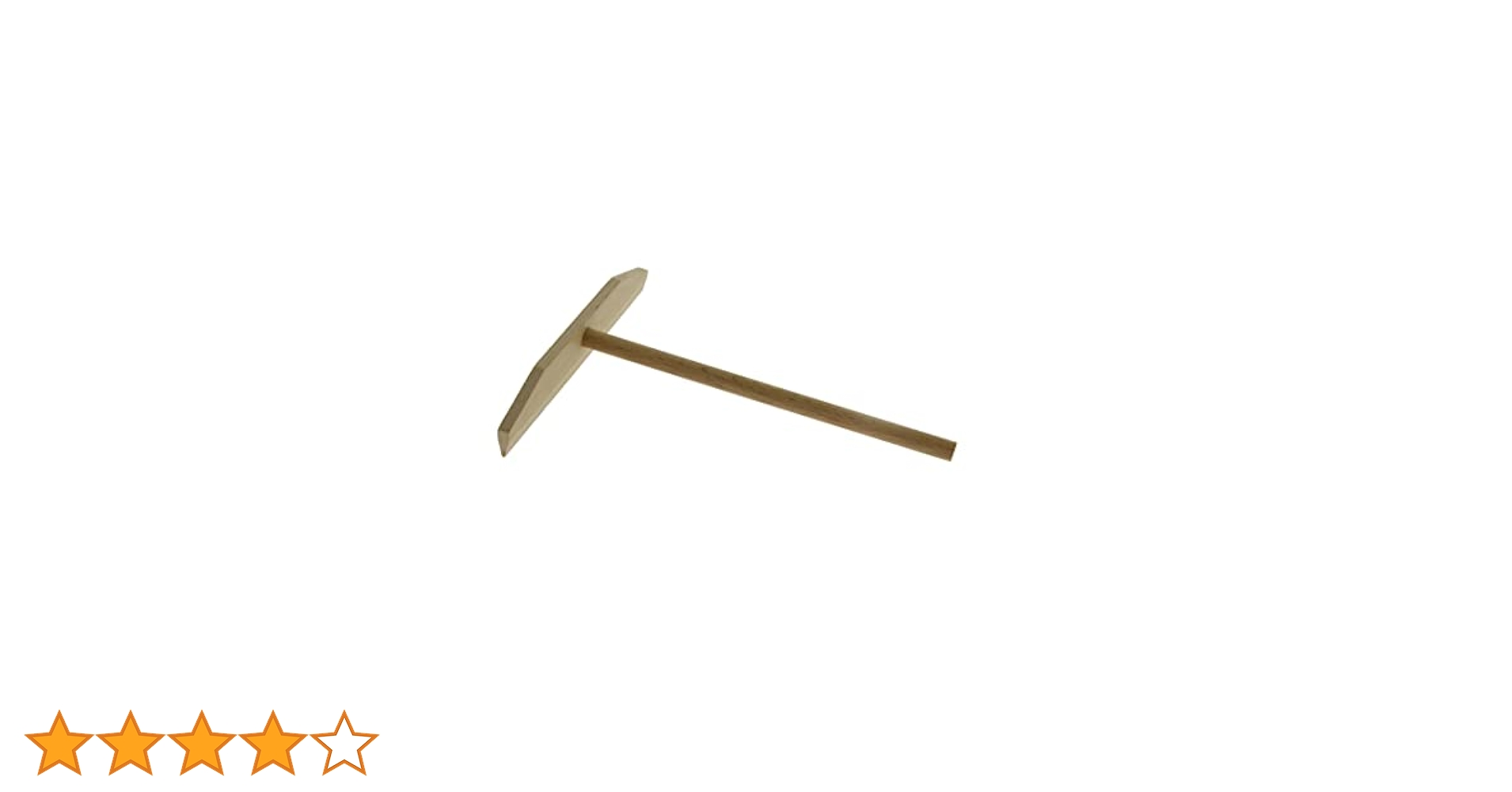 クレープ用トンボ（縞黒檀製） Amazon | 縞黒檀製クレープ用トンボ（クレープ鉄板35cm~40cm