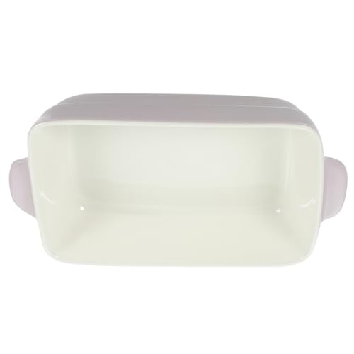 Ciieeo Practical Oven Cake Pan Rectangular Baking Tray Binaural Handle Bbq Pan Non-stick Surface Sturdy Easy to Clean