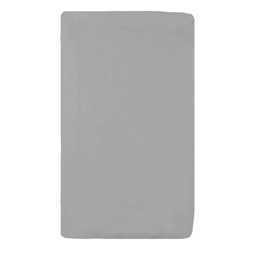 Image of American Baby Company 100% Natural Cotton Fitted Cradle/Bassinet Sheet 36" x 18" - Soft, Breathable & Hypoallergenic Bed Sheet, Gray, Neutral for Boys & Girls