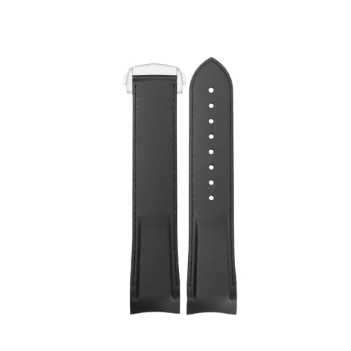 Bracelet silicone étanche et souple pour Hamilton Khaki Navy Frogman H778050