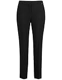 Samoon Damen Gepflegte Businesshose Greta Hose Tuch/Kombi lang Hose unifarben reguläre Länge Black 50