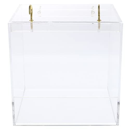 Mipcase Bird Bathing Cube for Parrots Shower Container Transparent Bird Shower Box for Cage for Fun and Easy Bathing for Pet Owners