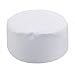 TINAYAUE 10 Packs Adult Pure White Muslim Funeral Hat Men Islamic Worship Prayer Headwear Eid Ramadan Saudi Arabia Mosque Kufi Hat