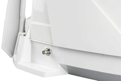 Image of KING DT4450 DISH Tailgater Bundle - Portable /Roof Mountable Satellite TV Antenna and DISH Wally HD Receiver , White , Western & Eastern Arc Satellites
