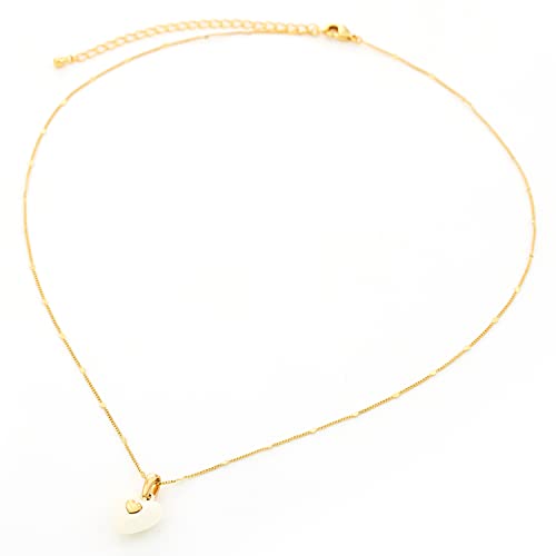C.paravano Necklaces For Women | Jewelry | Necklace | Gold Necklace For Women | Jewelry For Women | Chain Necklace | Pendant Necklace For Women | Necklaces For Women | Heart Necklace White #TOP1