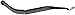 Dorman 42856 Front Driver Side Windshield Wiper Arm Compatible with Select Jeep Models