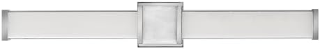 Hinkley Pietra Collection 30.75" Integrated LED 53W Bathroom Vanity Fixture, Chrome