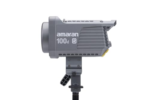 Amaran 100DS ds LED Video Light, 130W CRI95+ TLCI96+ 39,500 lux@1m Bluetooth App Control 8 Pre-Progr