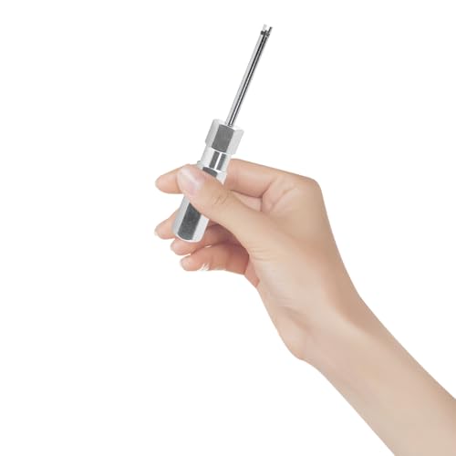 Image of Valve Stem Removal Tool, Tire Valve Core Removal Tool, No Scratch Valve Stem Puller Tool for Single Head, Car Bike Tire Repair Installer Tool (4 Inch Length)