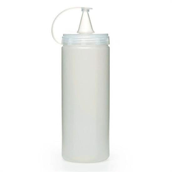Sızdırmaz Şeffaf Kapaklı Yağlık Sosluk Şişesi Plastik Yağdanlık 400 ml AP-9028