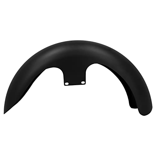 Image of 21-Inch Front Fender Fit for Harley Touring 1996-2023 | Matte Black Front Mudguard for 130 /R21 Tires, Fits Road King, Road Glide, Street Glide, Electra Glide and Custom Baggers