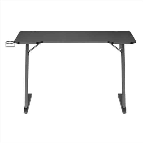 Noua Win Scrivania Gaming Telaio Z, Tavolo Da Gioco Ergonomico, Postazione Gaming Per Pc Computer Monitor, Fori Passacavi, Portabicchieri E Gancio Per Cuffie, 120 * 60 * 75 Cm - 9