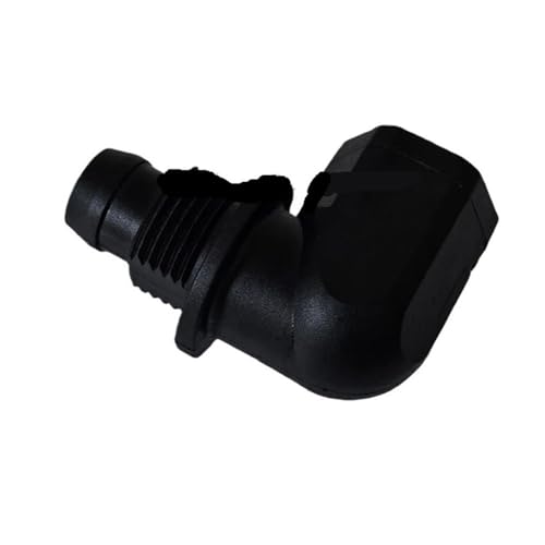 Conector de válvula unidireccional curvo T50 T25 para evitar reflujo 2
