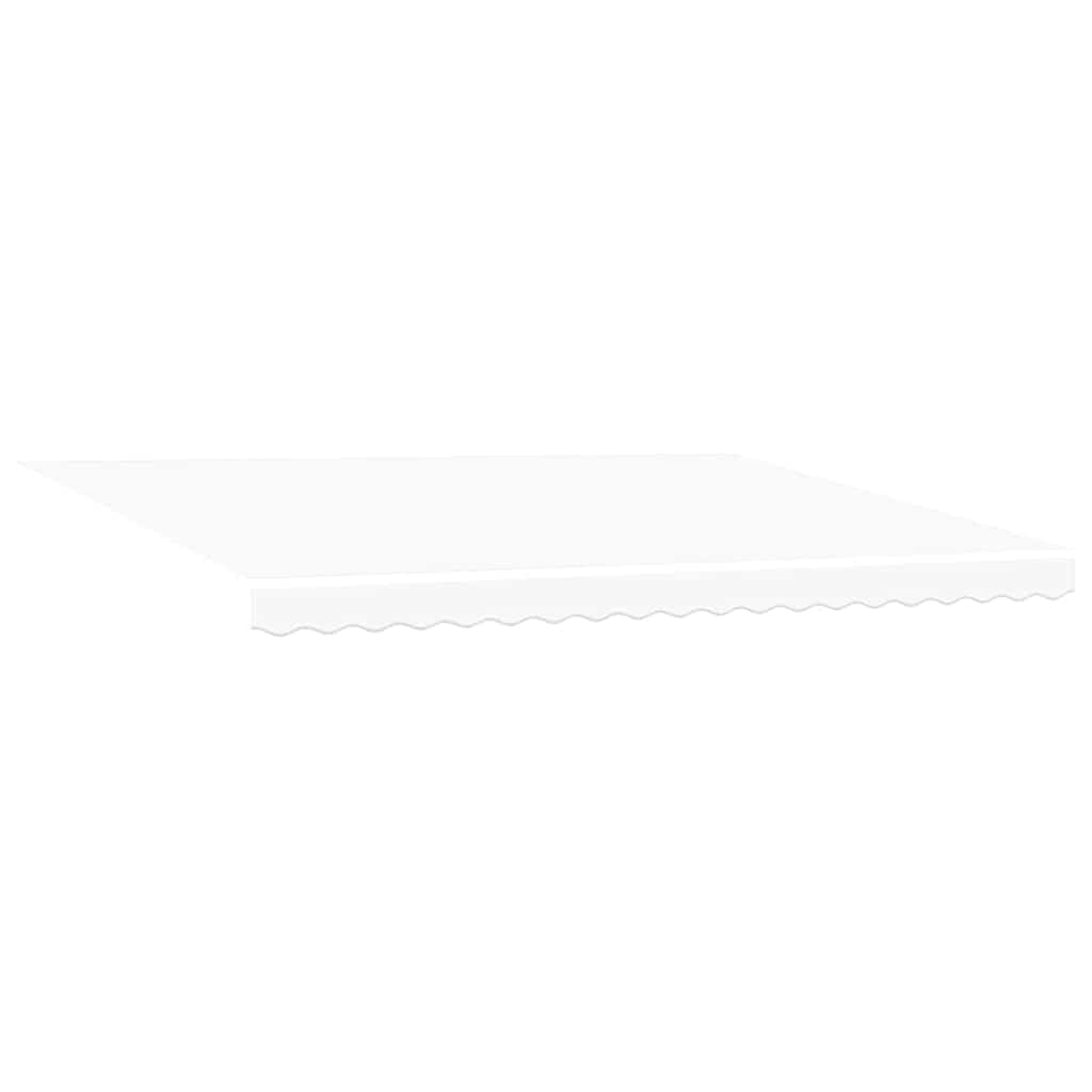 vidaXL Awning Replacement Fabric White 430 x 295 cm Polyester — image 1