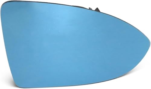 Rétroviseur de voiture en verre arrière chauffant bleu droit pour Golf 7 MK7