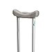 Hugo Mobility Adjustable Tall Crutches For Walking, Tall Adult Walking, Comfortable Lightweight with Underarm Pad and Hand Grip, For Users Over 6 Feet