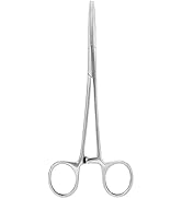 SF 6.3inch Fishing Hook Remover Fly Fishing Forceps Silver Straight Stainless Steal