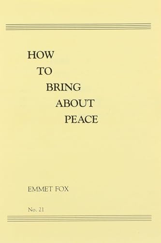 How to Bring About Peace (#21)