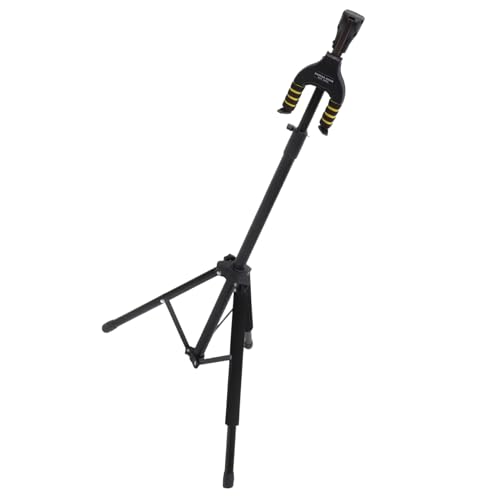 Levemolo Violin Floor Stand Gravity Automatic Lock Telescopic Folding Sturdy Safe for Violin Players