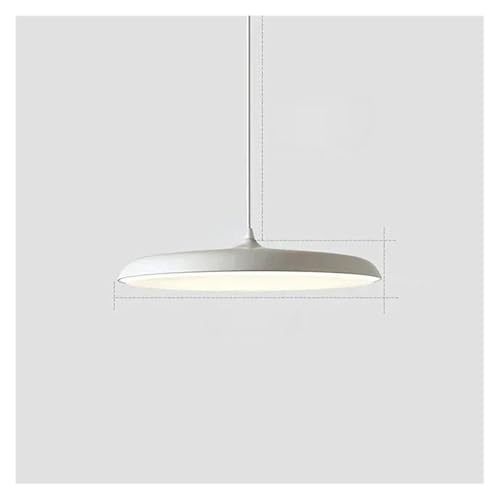 Lustre d'intérieur rond et suspension LED pour salon moderne et décoration de cuisine