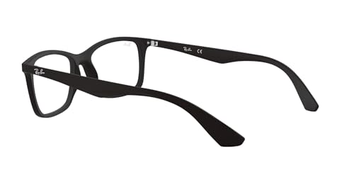 Image of Ray-Ban Unisex Clear Lens Square Frames - 0RX7047