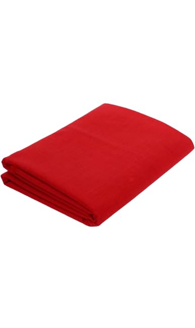 parishow Premium Polycotton Shirt Fabric, Stain-Resistant, Cottonmix, Red, Unstitched-picture-39