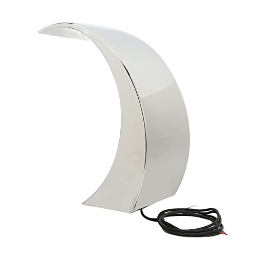 Pool-Wasserfall-Brunnen, Beleuchteter Wasserfall-Pool-Brunnen-Überlauf aus...