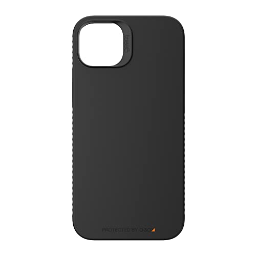 ZAGG Gear4 Rio D30 Coque de Protection Compatible avec iPhone 14 Max, résistante aux Chocs, Compatible MagSafe, Chargement sans Fil, 5G, Noir