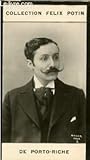 felix potin - grasse (06)  PHOTO ANCIENNE DE PORTO-RICHE HOMME DE LETTRES DE FRANCE